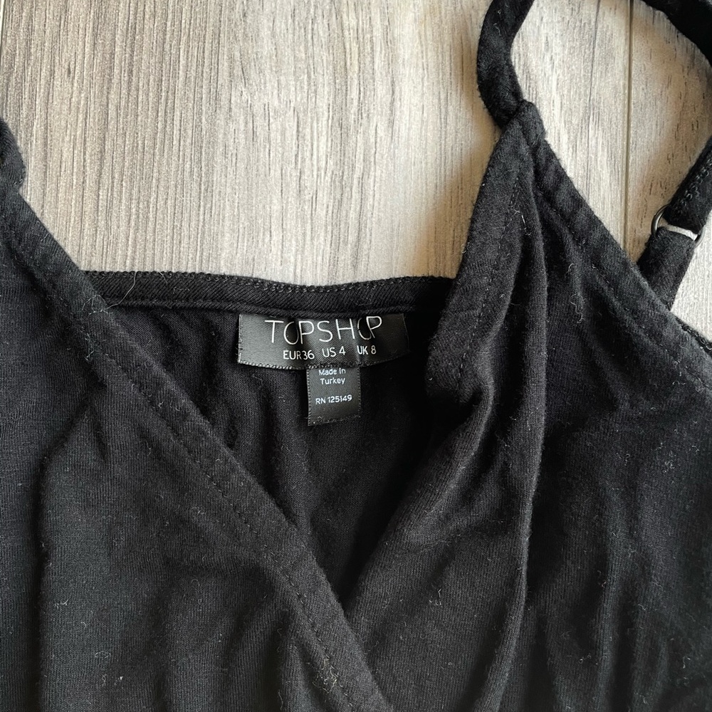 Black topshop romper - Picture 2 of 4